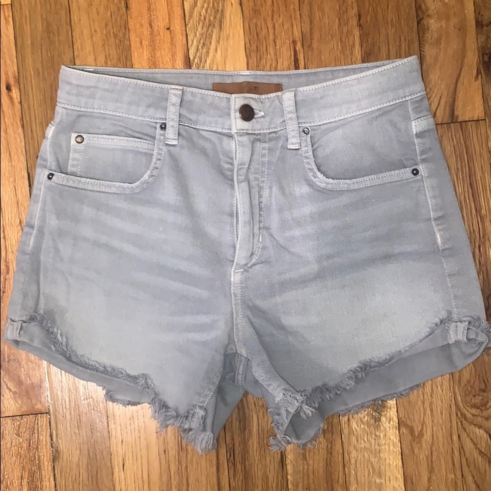 Joe’s jeans grey jean shorts